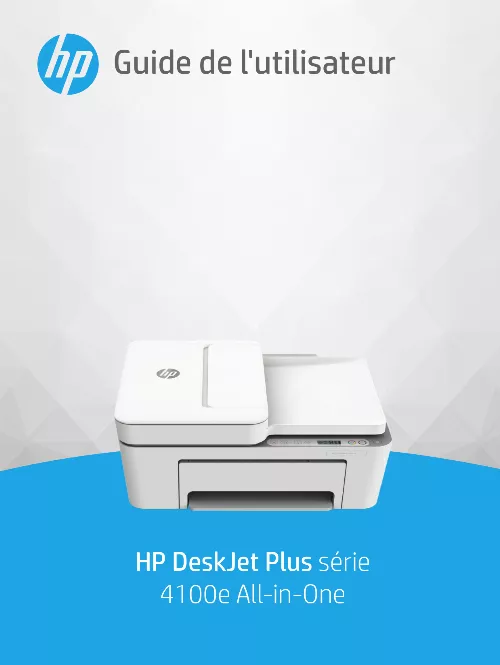 Mode d'emploi HP DESKJET PLUS 4130E