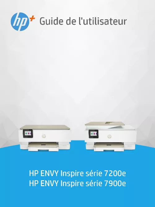 Mode d'emploi HP ENVY INSPIRE 7921E