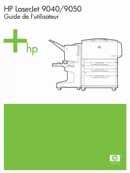 Mode d'emploi HP LASERJET 9040