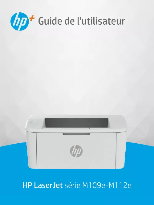 Mode d'emploi HP LASERJET M110WE