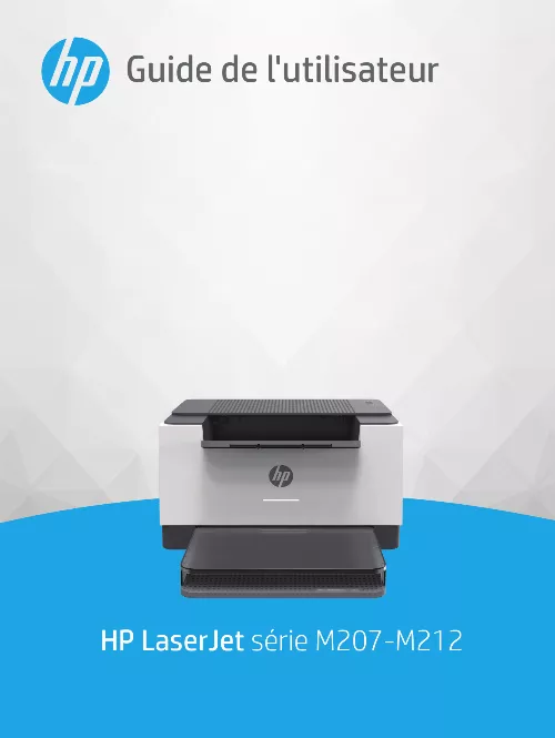 Mode d'emploi HP LASERJET M209DW