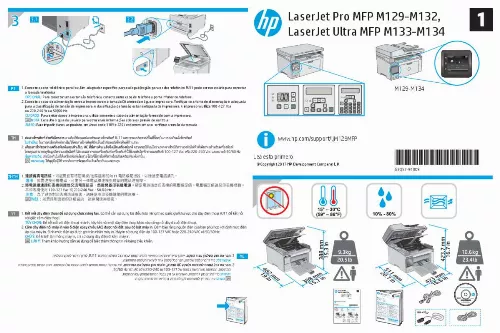 Mode d'emploi HP LASERJET PRO M130FW