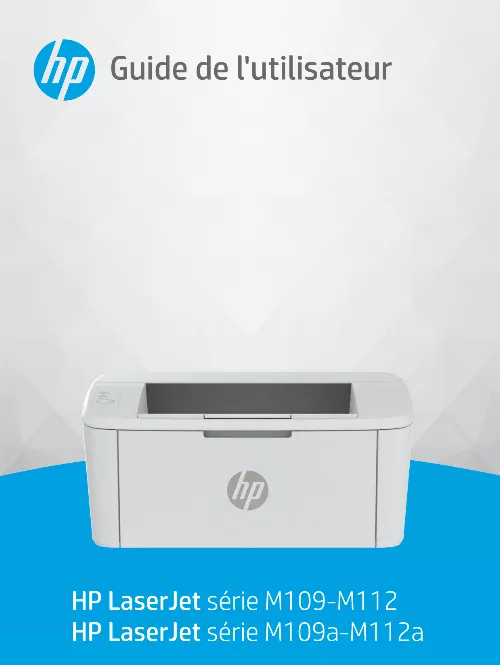 Mode d'emploi HP M110W