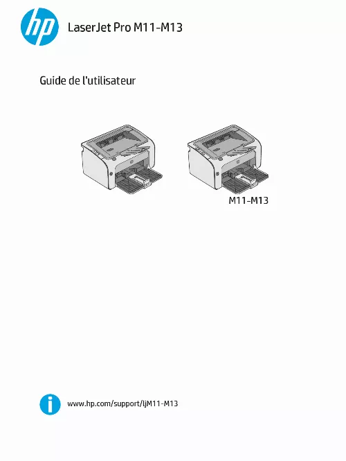 Mode d'emploi HP M12A