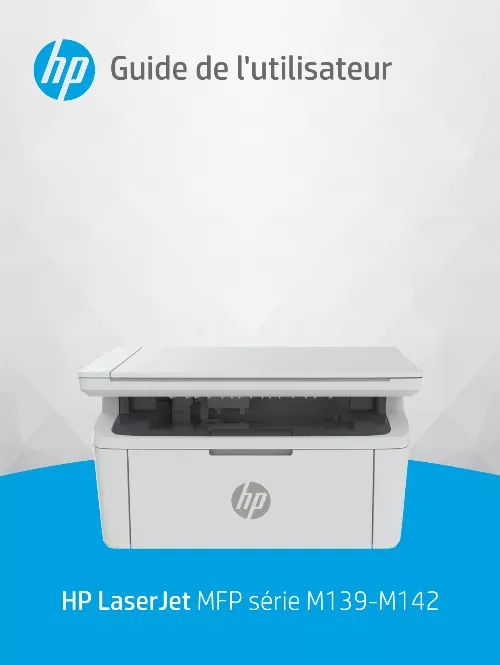 Mode d'emploi HP M140WE