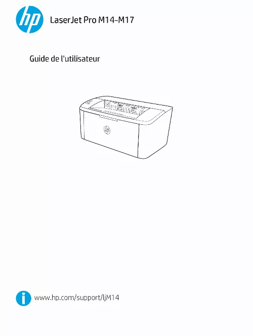 Mode d'emploi HP M15W