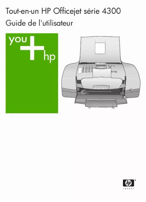 Mode d'emploi HP OFFICEJET 4300 ALL-IN-ONE PRINTER