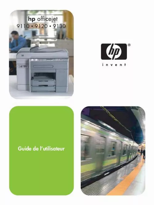 Mode d'emploi HP OFFICEJET 9100 ALL-IN-ONE