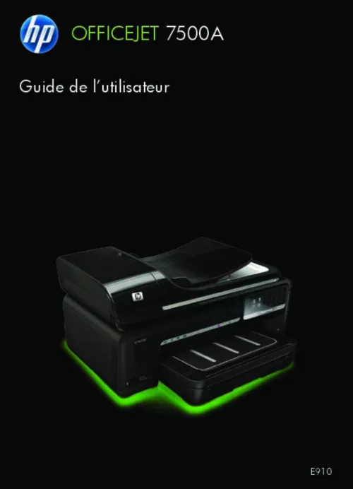 Mode d'emploi HP OFFICEJET 7500