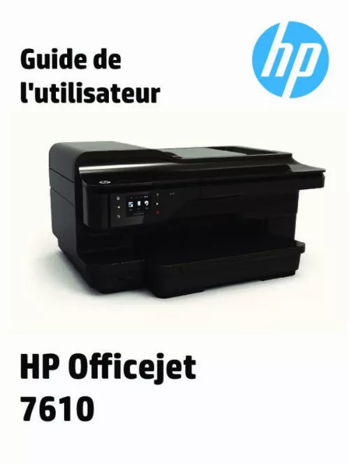 Mode d'emploi HP OFFICEJET 7612 & OFFICEJET 7610