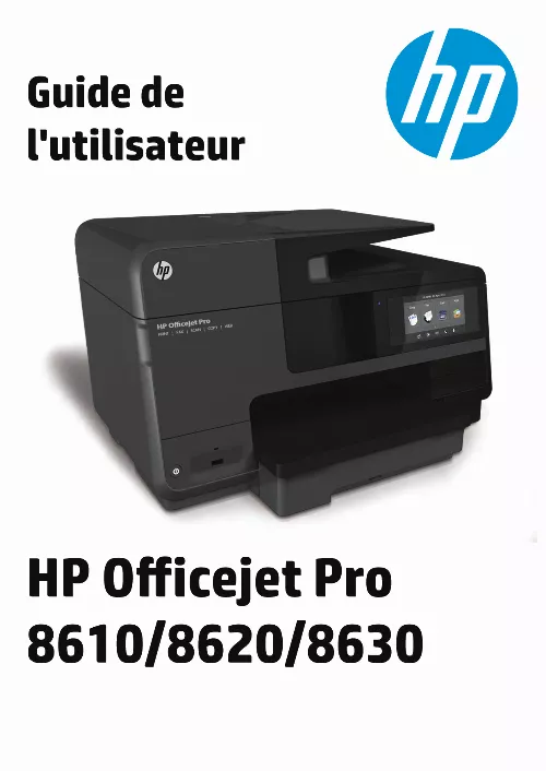 Mode d'emploi HP OFFICEJET 8616