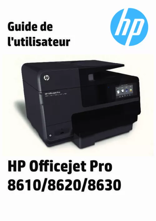 Mode d'emploi HP OFFICEJET PRO 8615