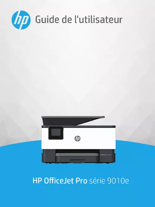 Mode d'emploi HP OFFICEJET PRO 9010E