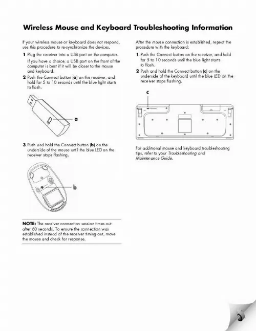 Mode d'emploi HP PAVILION MEDIA CENTER M8100