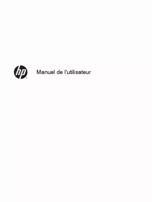 Mode d'emploi HP PAVILION X2 10-J001NF (K1G67EA)