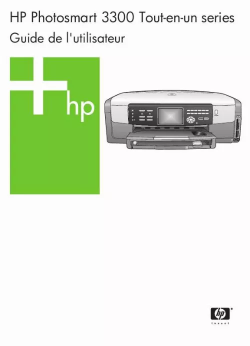 Mode d'emploi HP PHOTOSMART 3300 ALL-IN-ONE PRINTER