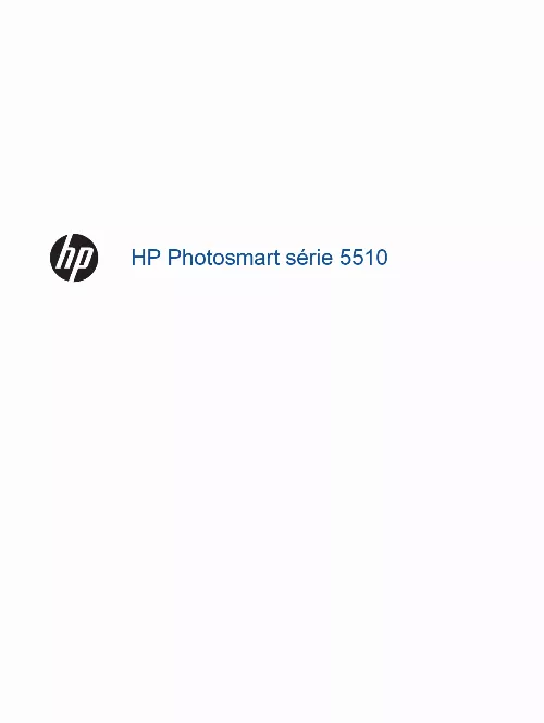 Mode d'emploi HP PHOTOSMART 5510