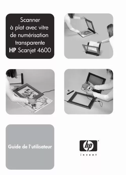 Mode d'emploi HP SCANJET 4670