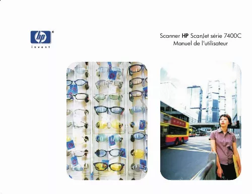 Mode d'emploi HP SCANJET 7400C