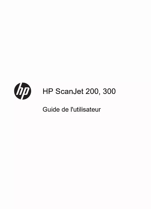 Mode d'emploi HP SCANJET 200