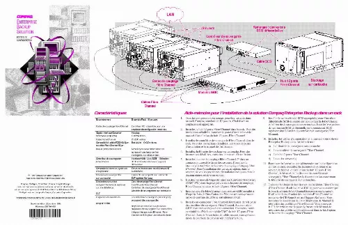 Mode d'emploi HP STORAGEWORKS ENTERPRISE BACKUP SOLUTIONS (EBS)