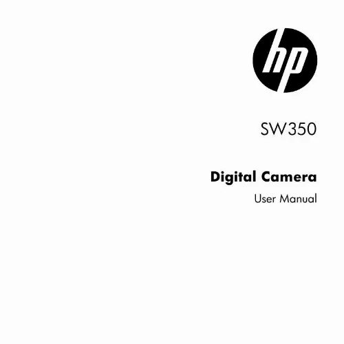 Mode d'emploi HP SW350