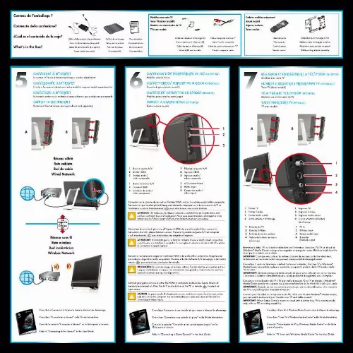 Mode d'emploi HP TOUCHSMART 600-1210