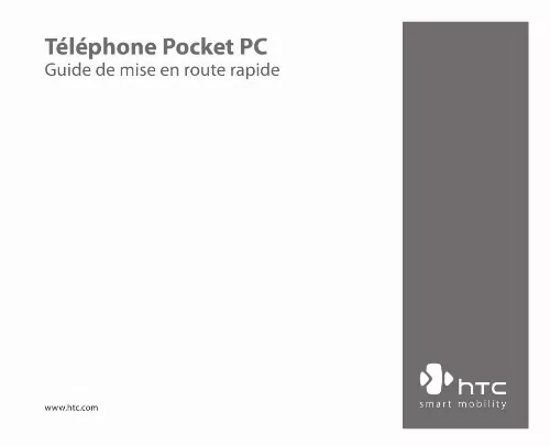 Mode d'emploi HTC P6300
