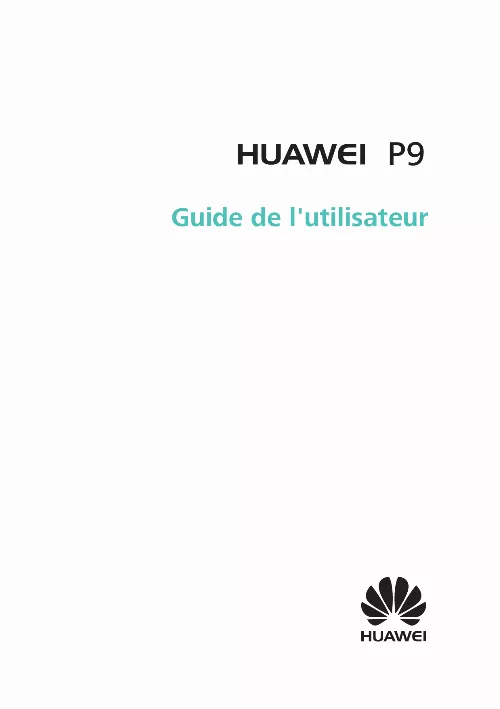 Mode d'emploi HUAWEI P9 LITE