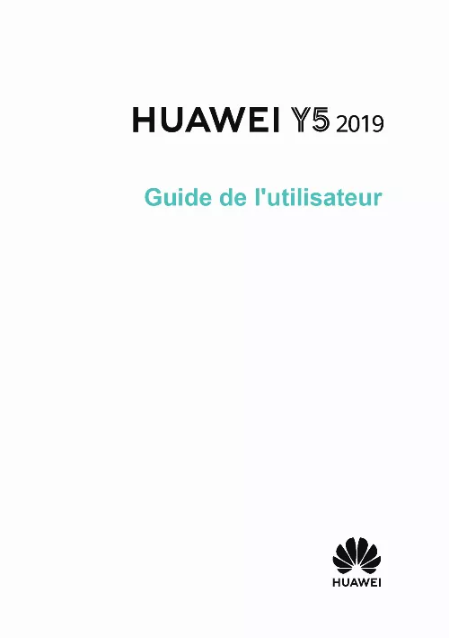 Mode d'emploi HUAWEI Y5