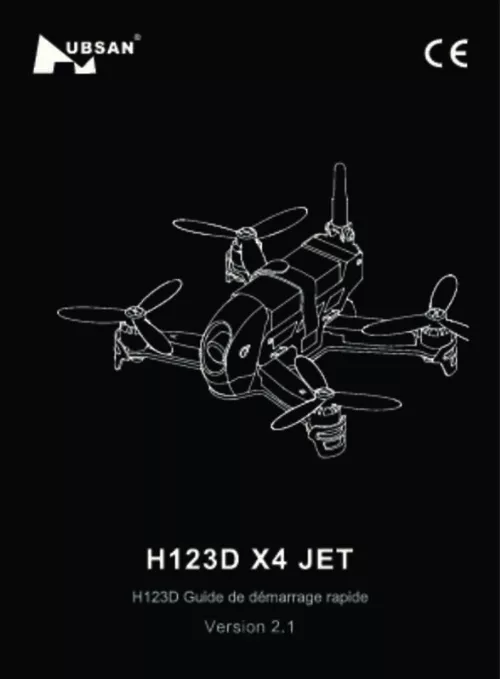 Mode d'emploi HUBSAN H123D