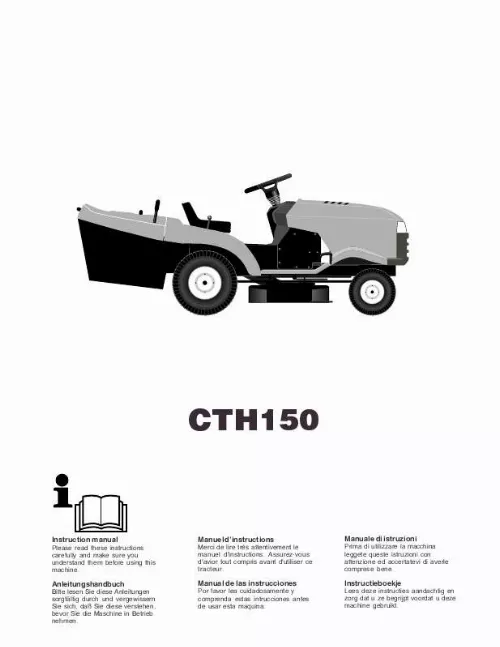 Mode d'emploi HUSQVARNA CTH150