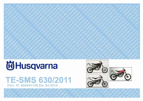 Mode d'emploi HUSQVARNA TE-SMS 630
