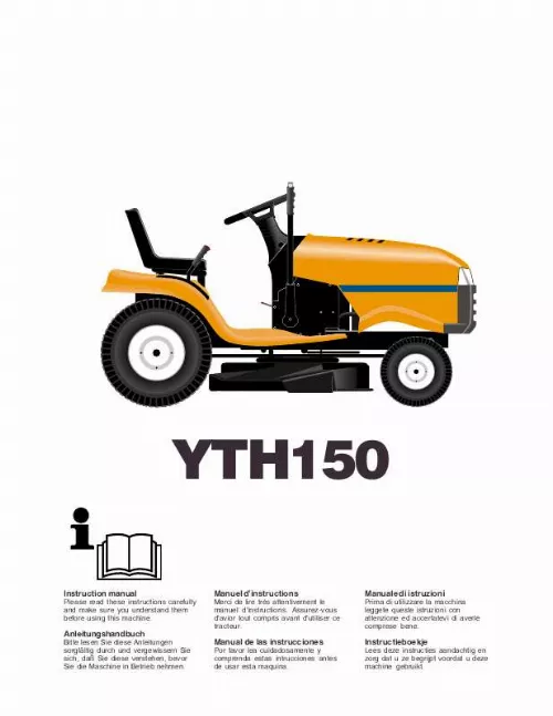 Mode d'emploi HUSQVARNA YTH 150