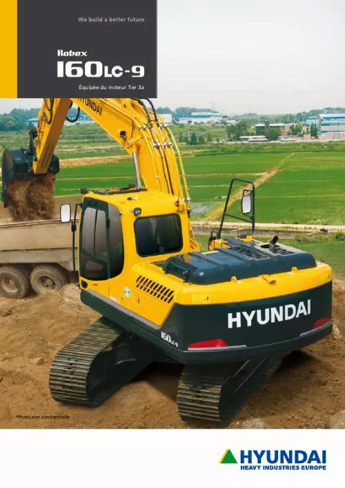 Mode d'emploi HYUNDAI R160LC-9