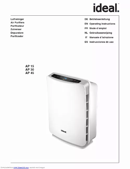 Mode d'emploi IDEAL AP45