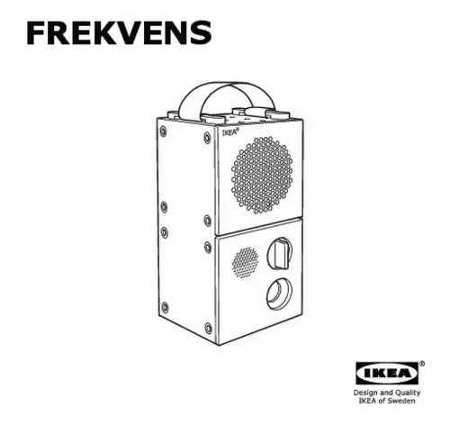 Mode d'emploi IKEA FREKVENS F1720