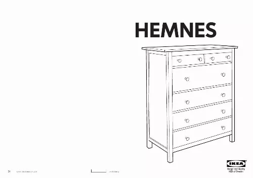 Mode d'emploi IKEA HEMNES