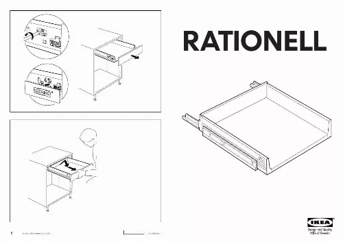 Mode d'emploi IKEA RATIONELL