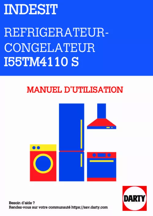 Mode d'emploi INDESIT I55TM4110W