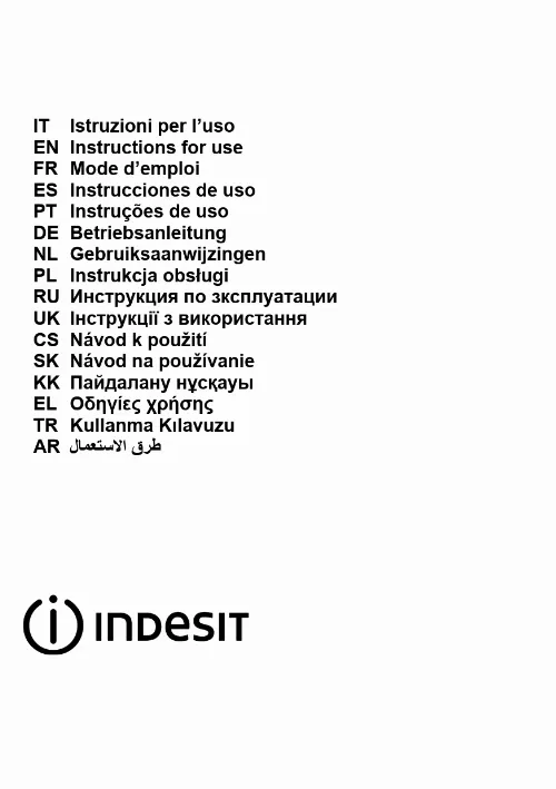 Mode d'emploi INDESIT IHPC 6.5 LM X