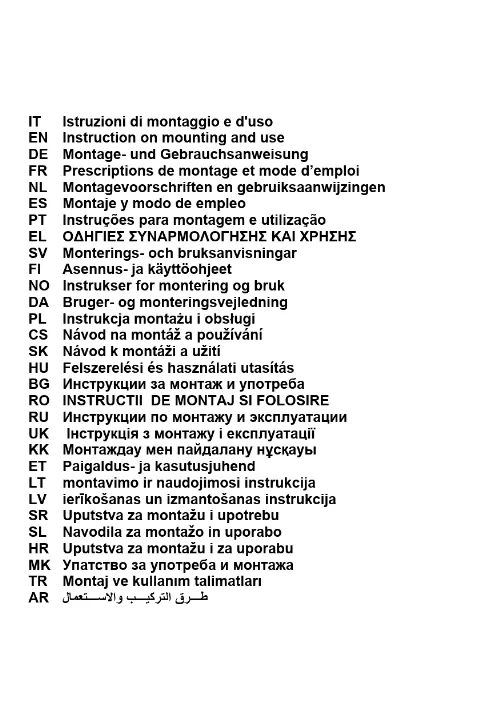 Mode d'emploi INDESIT ISLT 65 AS X