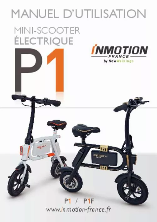 Mode d'emploi INMOTION P1F 36V