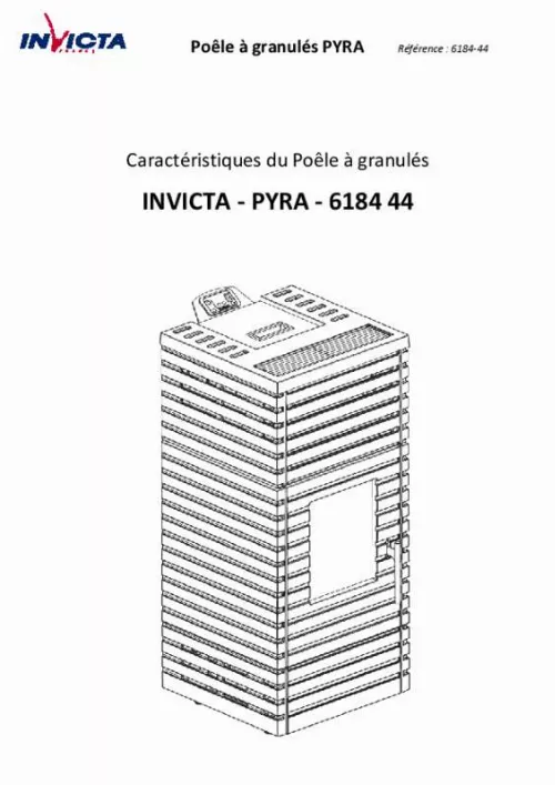 Mode d'emploi INVICTA PYRA 6184-44