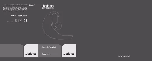 Mode d'emploi JABRA BT5020