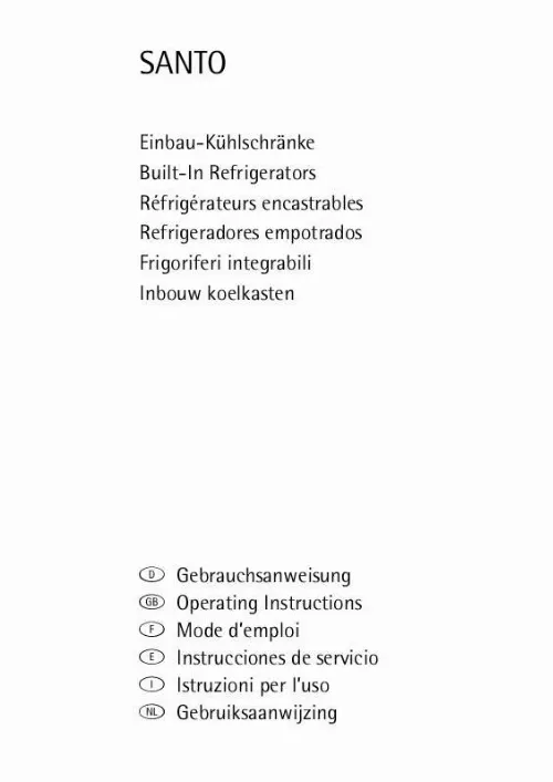 Mode d'emploi JUNO JKI 4035