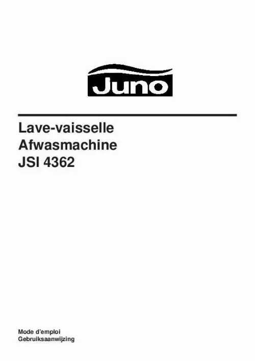 Mode d'emploi JUNO JSI4362E