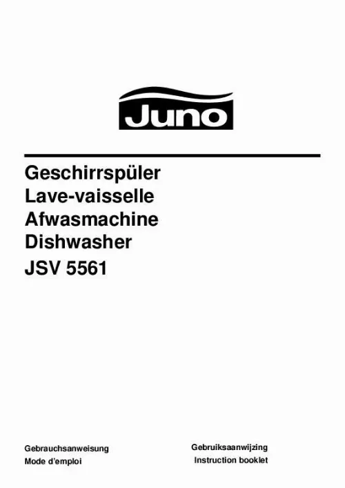 Mode d'emploi JUNO JSV5561