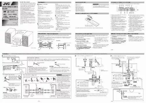 Mode d'emploi JVC EX-A15 PAGE 1-8