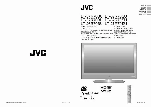 Mode d'emploi JVC LT-26R70BU/SU